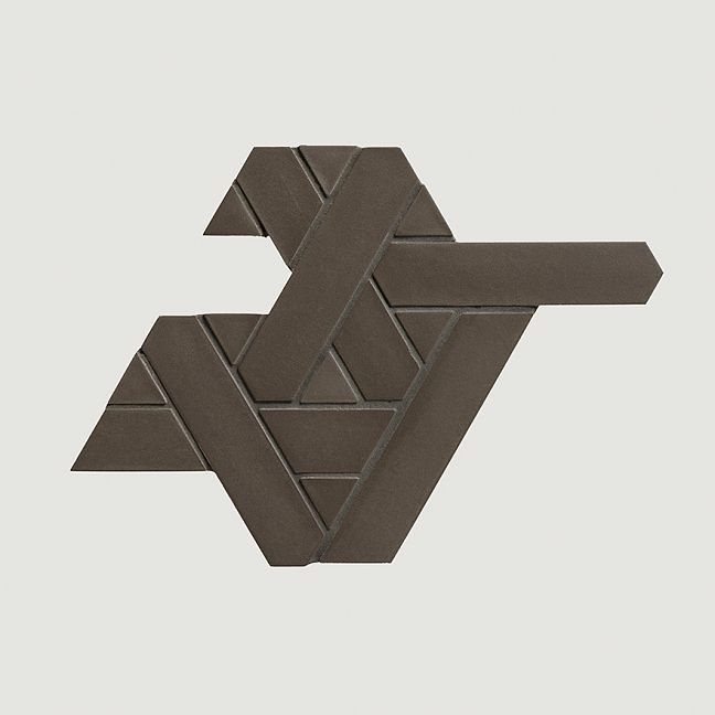 Mutina Керамогранит Weaving San Jiao Black 42,9x30,3 Matt