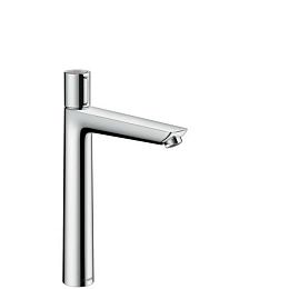 Смеситель для раковины Hansgrohe Talis Select E 240 однорычажный, на 1 отв., с донным клапаном, h: 30,8см., цвет: хром купить в Москве: интернет-магазин StudioArdo