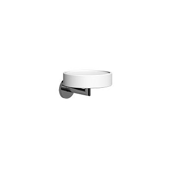 Gessi Tondo Мыльница настенная белая, Black XL