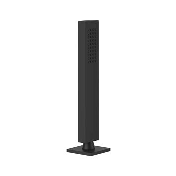 Gessi Rettangolo Душевая лейка выдвигающаяся, с держателем, черный