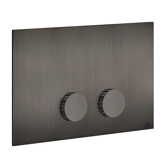 Gessi Ingranaggio Клавиши смыва Geberit Sigma 8 e Sigma 12., Black Metal Brushed PVD