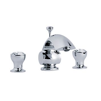 Смеситель для раковины ½“ Joerger Palazzo Crystal 605.30.300.xxx