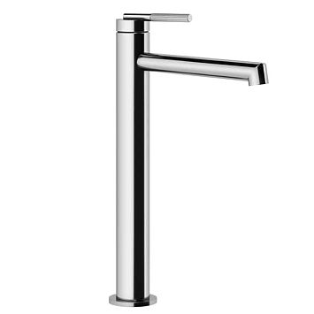 Gessi Ingranaggio Смеситель для раковины высокий с длинным изливом, без донного клапана, хром