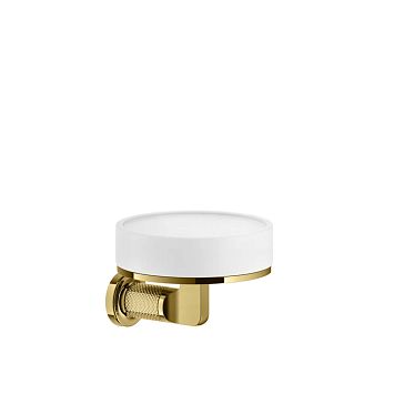 Gessi Inciso Мыльница настенная, белый/золото