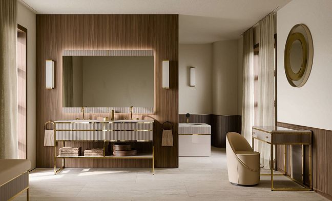 Oasis Academy Комплект Бежевый Аризона и Чёрный Никель L190 x W53 x H84 cm