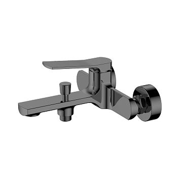 Nemo NM-1351-BGM Смеситель для ванны BRUSH GUN METAL (БРАШИРОВАННЫЙ АНТРАЦИТ)