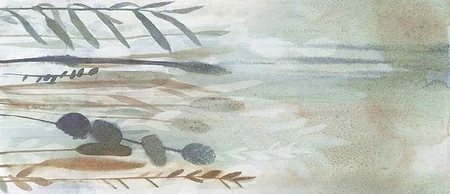 Caesar Керамогранитный декор Deco Solutions Watercolor Faccia C 120x278х0,6