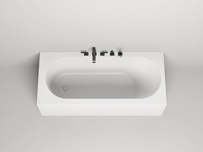Ванна пристенная Fabia 180x80 покраска по RAL полностью