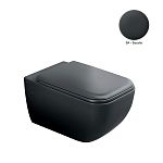 Cielo Shui Comfort Унитаз подвесной безободковый 375х550мм, цвет Basalto (темно-серый) купить в Москве: интернет-магазин StudioArdo
