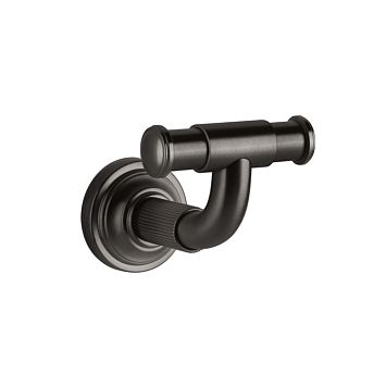 Gessi Venti20 Крючок двойной, Black Metal Brushed PVD