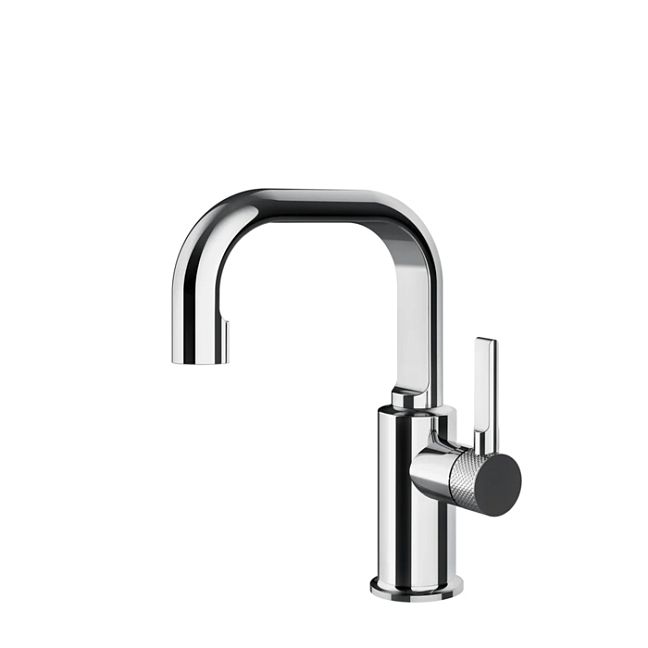 Gessi Inciso Смеситель для раковины без донного клапана, с соединительными шлангами, хром