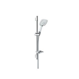 Душевой гарнитур Hansgrohe Raindance Select E 120, с ручным душем и мыльницей, 71,8см, цвет: хром/белый купить в Москве: интернет-магазин StudioArdo