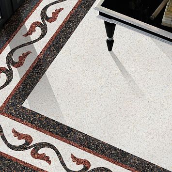 Керамогранит Petracers Carnevale Veneziano Listello Rosso Matt 4x80