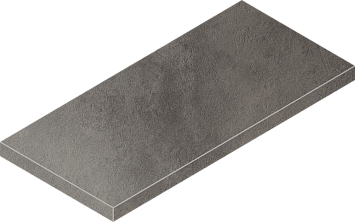 Italon Керамогранитная угловая ступень Millennium Scal. Ang. SX Black 33x60 Nat