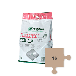 Затирка швов Fugastyle Cem 1_8 16  CARAMEL 5kg купить в Москве: интернет-магазин StudioArdo