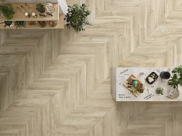 Керамогранит Love Ceramica Wooden Chevron Light Beige 20x80 купить в Москве: интернет-магазин StudioArdo