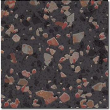 Вставка Petracers Carnevale Veneziano Tozzetto Nero Matt 16x16