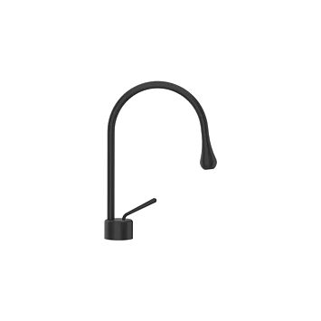 Gessi Goccia Смеситель для раковины на 1 отверстие, излив 174мм R=90, черный