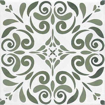 Керамогранит Tonalite Aquarel Decoro Vega Verde 15x15