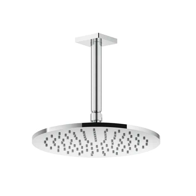 Gessi Rilievo Потолочная душевая головка шарнирная на 1/2, 250мм, длина изгот. под заказ (105 - 1855мм), хром