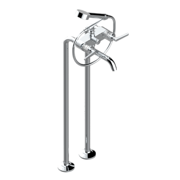 Смеситель  THG System Cristal a manettes отдельностоящий для ванны