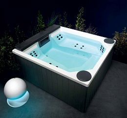 Гидромассажный бассейн Treesse Spa Quarz light, отдельностоящий  235x235x90h купить в Москве: интернет-магазин StudioArdo