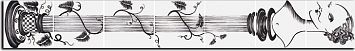 Керамическая плитка Ceramica Bardelli Cuban Black 7 20x20 комплект 7 шт
