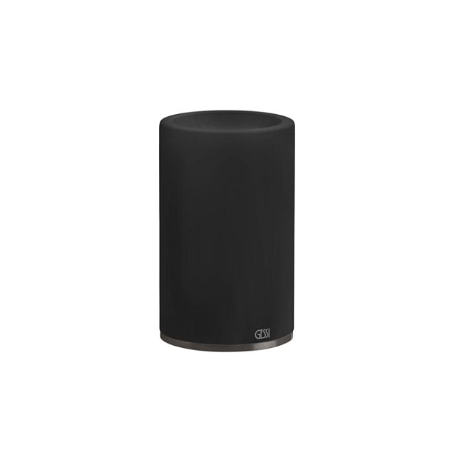 Gessi 316 Стакан настольный, черный/brushed black metal pvd