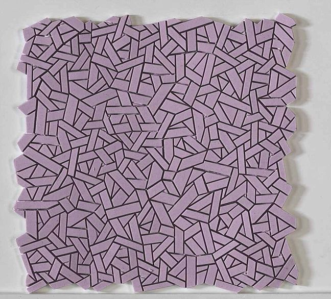 Микромозаика Sergio Savino Fasce Lisce 30x30 Lilla