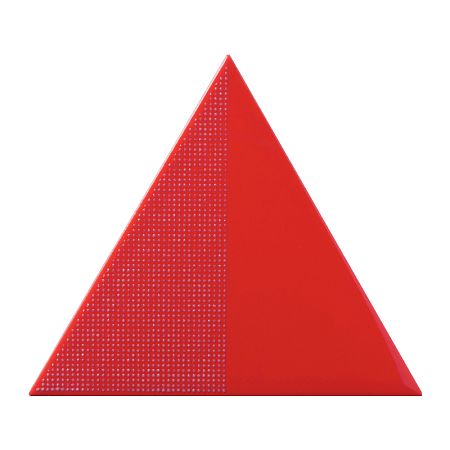 Керамическая плитка Petracers Triangolo Cristalli Rosso 17x17