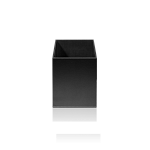 Decor Walther 0925060 - BROWNIE PK Корзина для бумаги Имитация кожи черная купить в Москве: интернет-магазин StudioArdo