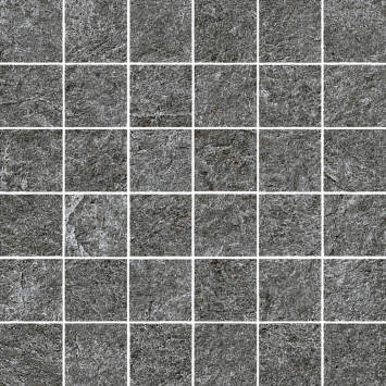 Italon Керамогранитная мозаика Magma Graphite 30x30x0,9 Матовая
