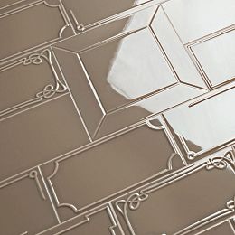 Керамическая плитка Etruria Design Art Deco Vectorframe A Deep Chestnut 1&deg; Scelta 12,5x25 купить в Москве: интернет-магазин StudioArdo