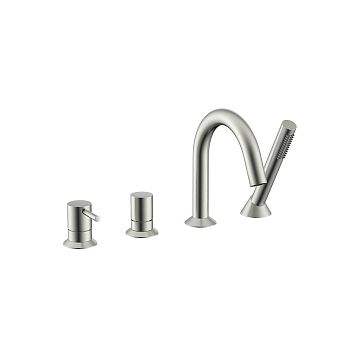 Nemo NM-2352BN Смеситель на борт ванны BRUSH NICKEL