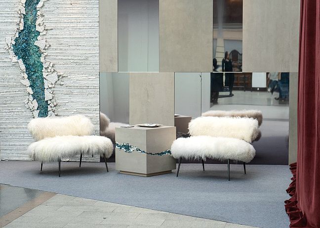 Авторское панно ART NATURA DEEP DIB архитектурное бюро DIB interiors