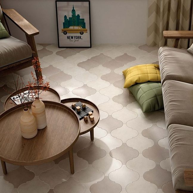 Керамогранит Equipe Curvutile Factory Taupe Mat 26,5x26,5