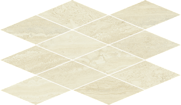 Italon Керамогранитная мозаика Charme Advance Mosaico Diamond Alabastro 28x48