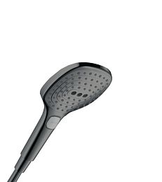 Ручной душ Hansgrohe Raindance Select E, лейка 120мм, 1jet, цвет: шлифованный черный хром купить в Москве: интернет-магазин StudioArdo