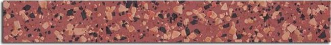 Плинтус Petracers Carnevale Veneziano Battiscopa Rosso Matt 8x80