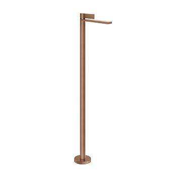 Gessi Inverso Diamantato Внешняя часть напольного смесителя для раковины, Copper Brushed PVD
