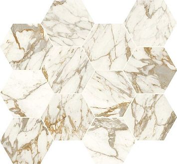Керамогранитная мозаика Caesar Anima Ever Com. E Luxury Arabesque 28,5x33 Luc