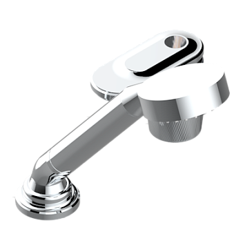 Смеситель THG Corvair Portoro with lever устанавливаемый на борту с ручным душем с ручкой одновременной регулировки – потока/температуры