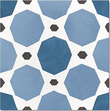 Керамогранит Equipe Caprice Deco Sapphire Colours 20x20