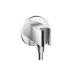 Выпуск с держателем Hansgrohe Fixfit Porter S, цвет: хром купить в Москве: интернет-магазин StudioArdo