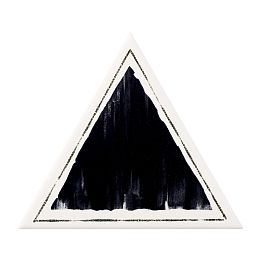 Керамическая плитка Petracers Triangolo Cornice Nero Su Bianco 17x17 купить в Москве: интернет-магазин StudioArdo