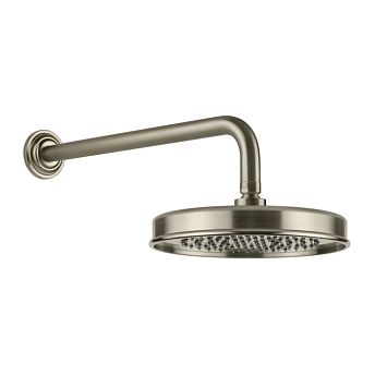 Gessi Venti20 Верхний душ 200 мм., с настенным держателем 389 мм., Finox Brushed Nickel