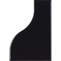 Equipe Керамическая плитка Curve Black 8,3x12x0,83 купить в Москве: интернет-магазин StudioArdo
