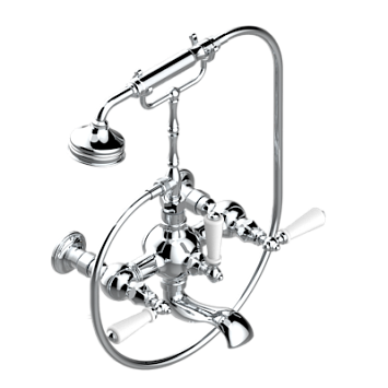 Смеситель THG 1900 a manettes "телефон" для ванны/душа встраиваемый в стену / переключатель - 200 между центрами