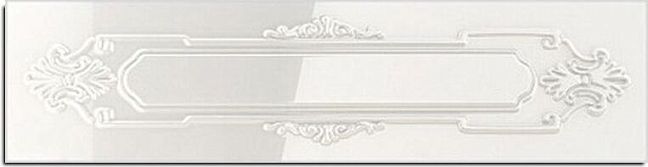 Керамическая плитка LaDiva Сeramiche Elena Boiserie 02 Latte Lucido 20x80