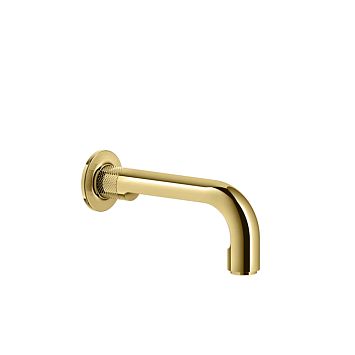 Gessi Inciso Излив 190мм, для ванны с удаленным управлением (не входит в комплект), золото